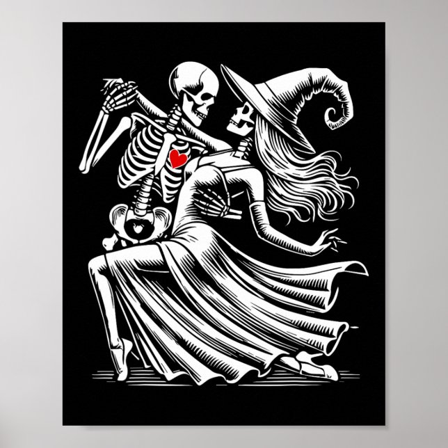 Romanischer Tanz mit Hexe Poster (Vorne)