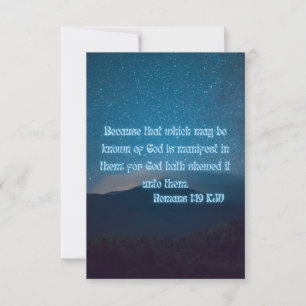 Romans 1:19 KJV Bible Verse Pic Appartement Carte 
