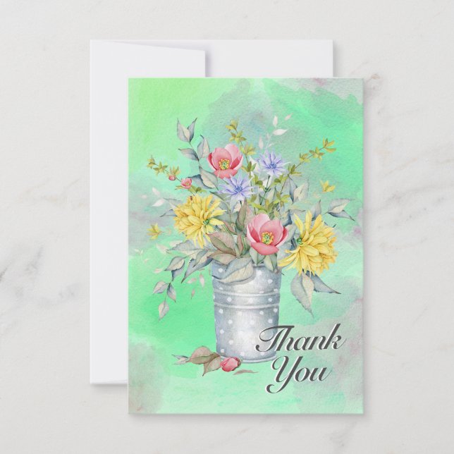 Romans 1:8 I thank my God for you, Inspirational Dankeskarte (Vorderseite)