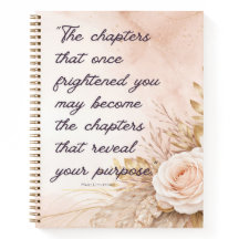 Romans 8:28 Faith Hardcover Lined Journal
