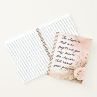 Romans 8:28 Faith Hardcover Lined Journal Notizbuch