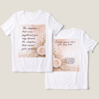Romans 8:28 Faith Tri-Blend Shirt