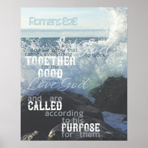 Romans 8:28 Poster
