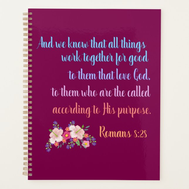 Romans 8 Bible Verse Design (Devant)