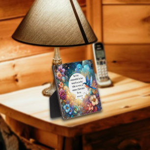 Romans Verse Inspiration Art Nouveau Oaster Fotoplatte