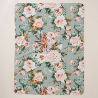 Romantic Blossom Haven Sherpadecke