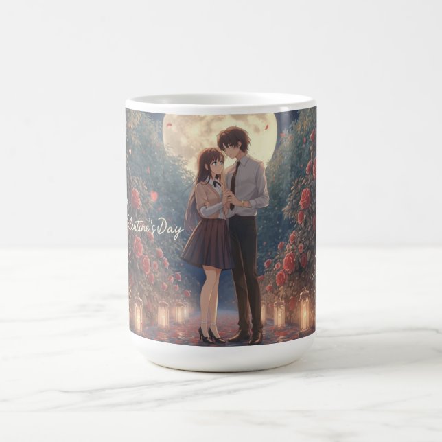 Romantic Couple Valentine's Day Mug (Centre)