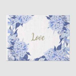 Romantic Field purple Flowers Seidenpapier
