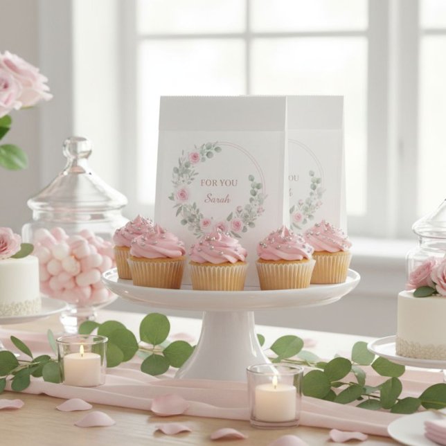 Romantic Floral Favor Pouch Personalized  Geschenktütchen (Von Creator hochgeladen)