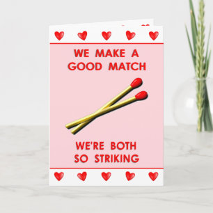 romantic funny valentine card feiertagskarte