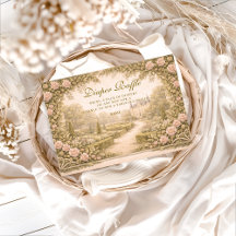 Romantic Garden Estate Diapper Raffle 