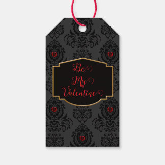 Romantic Goth Valentine Geschenkanhänger