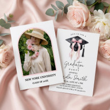Romantic Graduation Party Invitation for Her