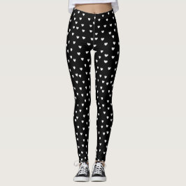 Romantic Heart Pattern Leggings – Perfect Valentin