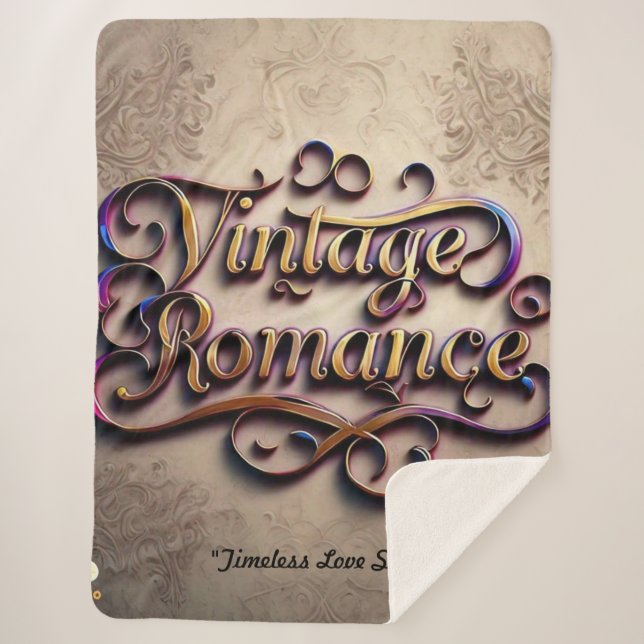 "Romantic Memories Linger" Sherpadecke (Vorderseite)