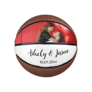 Romantic Newweds Mini Basketball