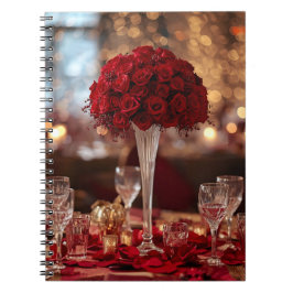 Romantic Rose Valentine Love Story Writing Journal