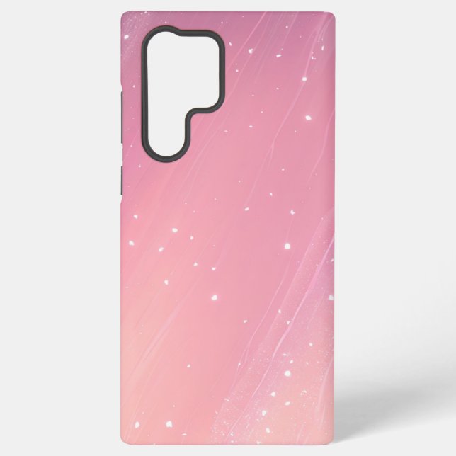 Romantic Sakura - Soft Pink Gradient Phone Case Samsung Galaxy Hülle (Rückseite)