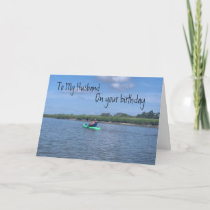 "ROMANTIC" & "SEHR LIEBE" HUSBLANS BIRTHTAG KARTE