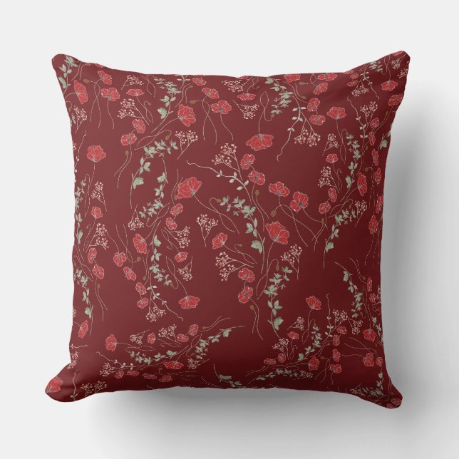 Romantic-themed decorative pillow kissen (Vorderseite)