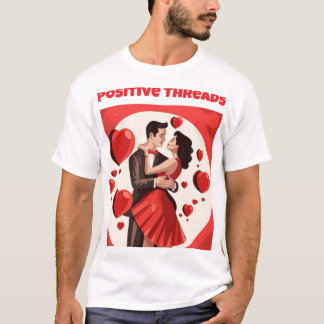 Romantic Valentine Couple T-Shirt | Love Heart 💚 