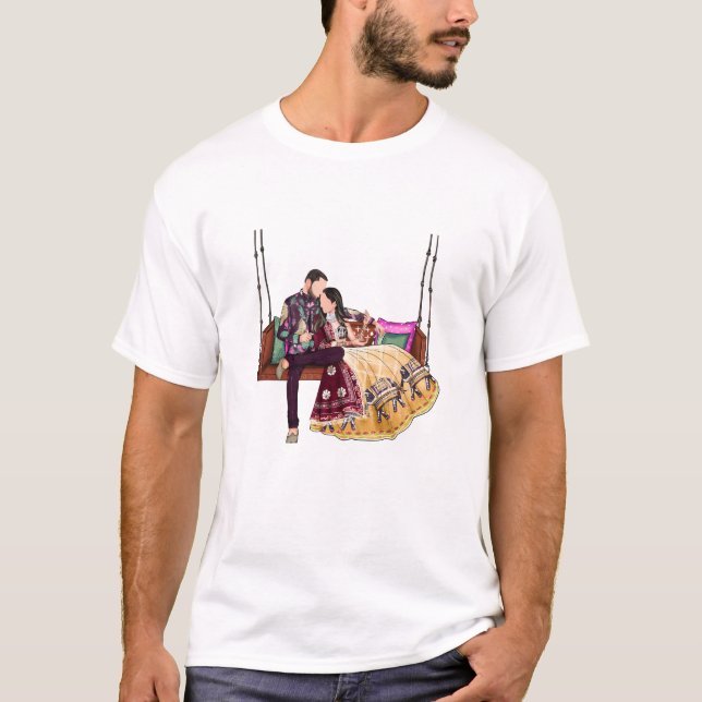 Romantic Valentine’s Day Quote T-Shirt (Vorderseite)