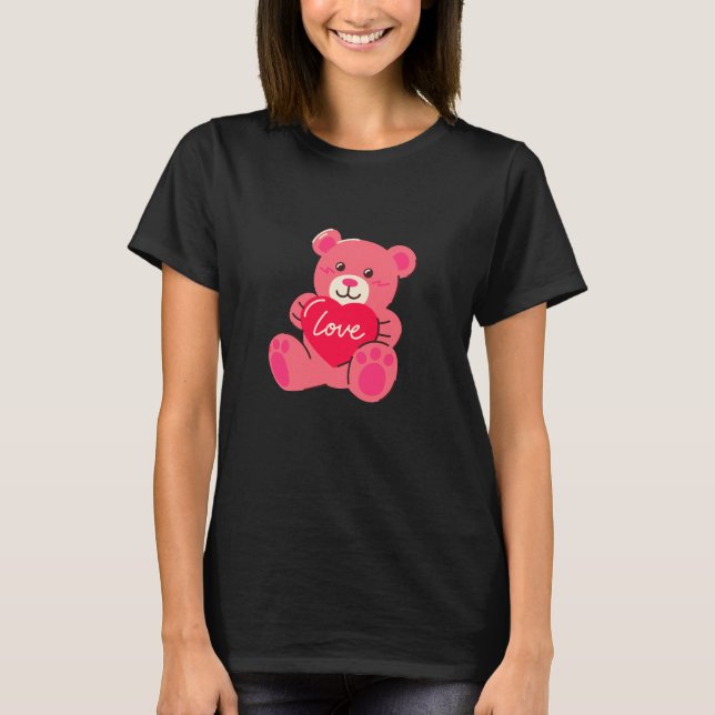 Romantic Valentine’s Day Quote T-Shirt (Vorderseite)