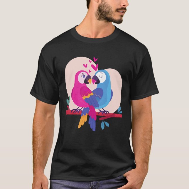 Romantic Valentine’s Day Quote T-Shirt  (Vorderseite)