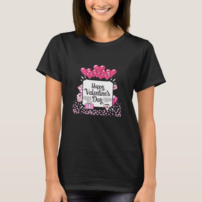 Romantic Valentine’s Day Quote T-Shirt (Vorderseite)