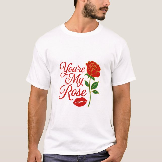 Romantic Valentine’s Day T-Shirt (Devant)