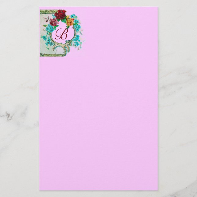 ROMANTİCA 3 MONOGRAMM BRIEFPAPIER (Vorderseite)