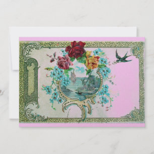 ROMANTICA 3, rosa goldmetallic Save The Date