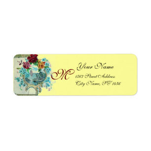 ROMANTICA YELLOW BLUE FLORAL BEACH WEDD