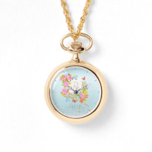Romantics Blooming Garden Monogram Blue