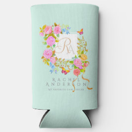 Romantics Blooming Garden Monogram Green Selters Dosenkühler