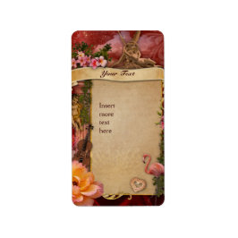 Romantik Adressaufkleber