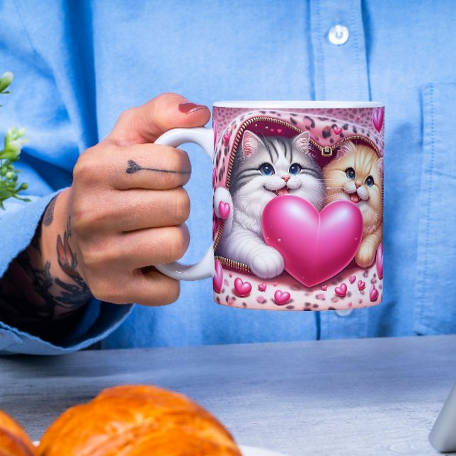 Romantik brauen: Valentinstag Cupid Coffee Tasse (Von Creator hochgeladen)