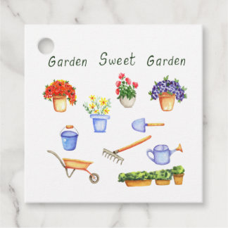 Romantik I Liebe meine Blumen Minimalistisch Niedl Geschenkanhänger