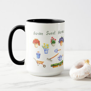 Romantik I Liebe meine Blumen Minimalistisch Niedl Tasse
