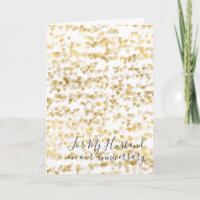Romantik I Liebe You Anniversary Gold Hearts