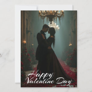 Romantik in der Rose für den Valentinstag