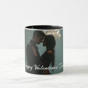 Romantik in der Rose für den Valentinstag Tasse