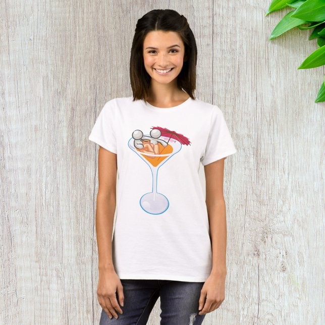 Romantik Martini T-Shirt (Von Creator hochgeladen)