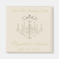 Romantik mit einem Kronleuchter ~ Save the Date Li