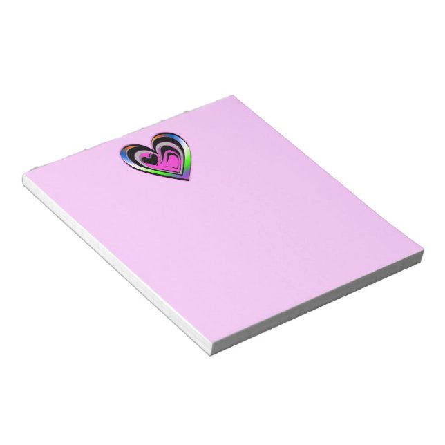 Romantik Notizblock (angewinkelt)