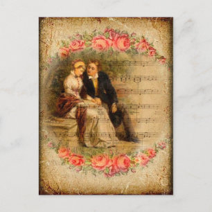 Romantik Postkarte