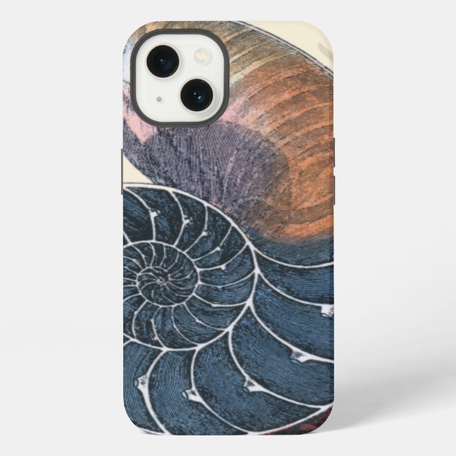 Romantik Seashell iPhone Hülle (Rückseite)