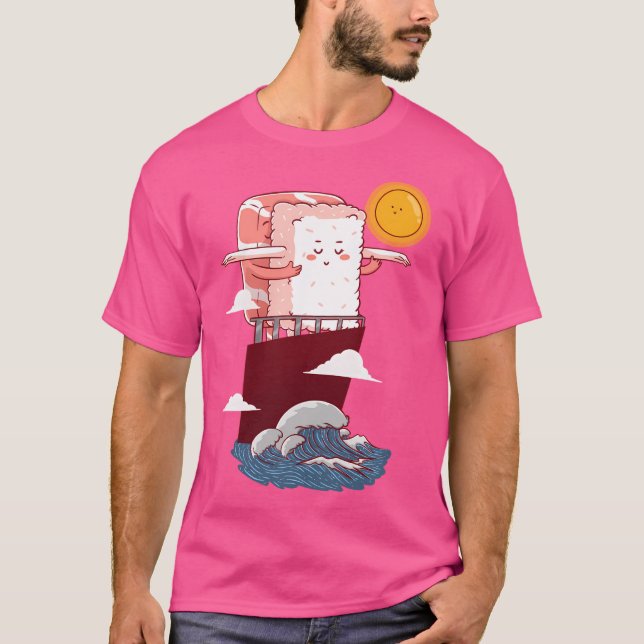 Romantik Sushi T-Shirt (Vorderseite)