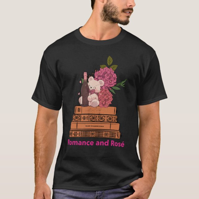 Romantik und Rose' T-Shirt (Vorderseite)