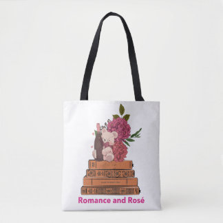 Romantik und Rose Tasche